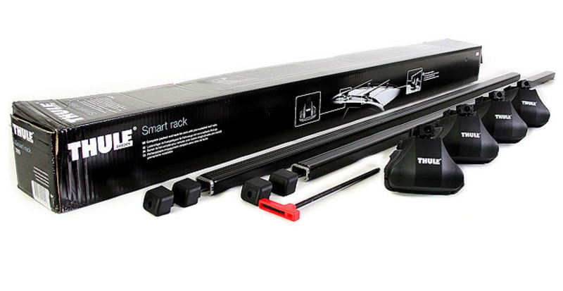 Стальной багажник на крышу автомобиля MAZDA, Demio , 5-dr MPV, 1996-2002 (JPN) Thule Smart Rack 784 (118 cm) (Арт. 784)