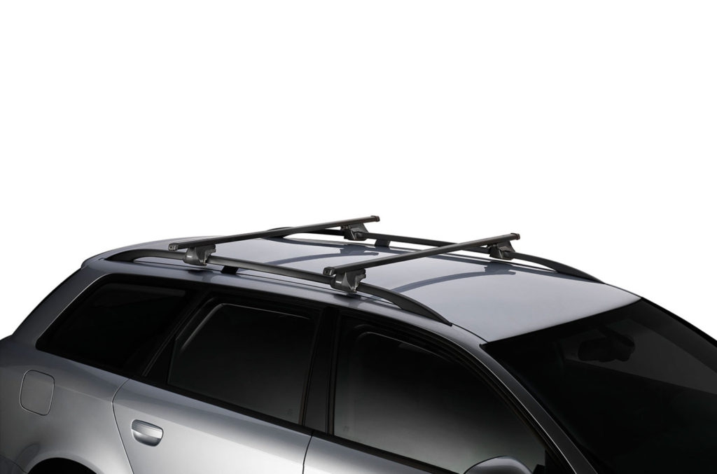 Стальной багажник на крышу автомобиля SKODA, Octavia Scout , 5-dr Estate, 2007-2013, 2014- Thule Smart Rack 784 (118 cm) (Арт. 784)