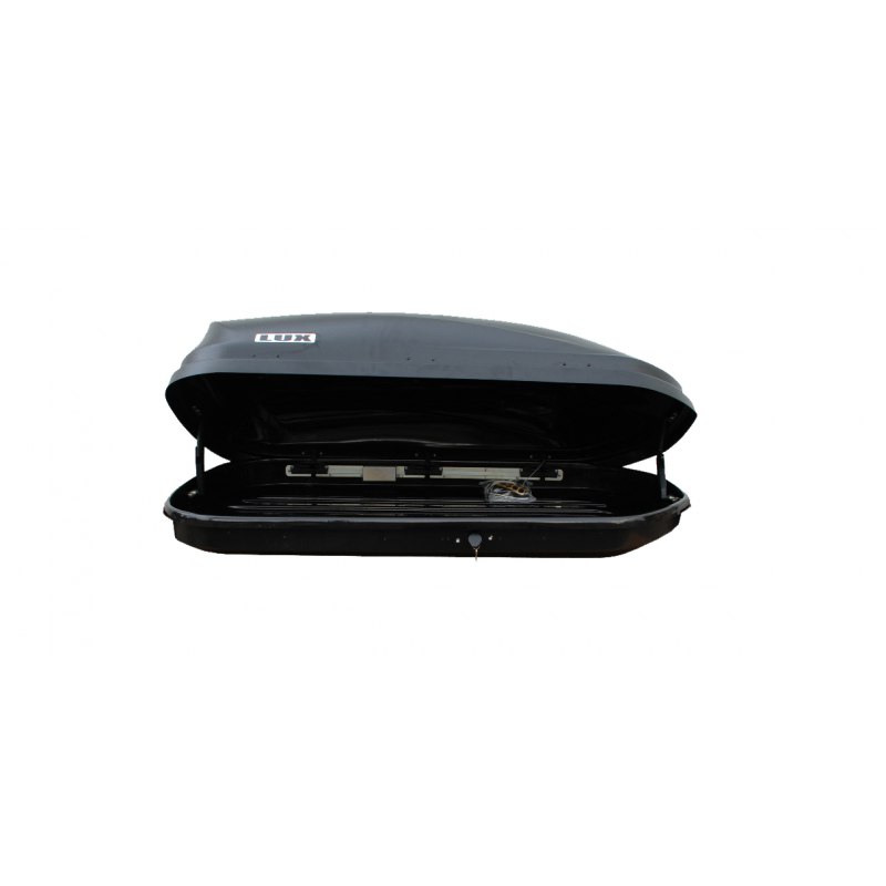 Бокс LUX600 440L черный матовый 1600х920х400 с двустор. откр.