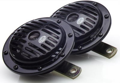 Звуковой сигнал Hella (380-310 гц) черный