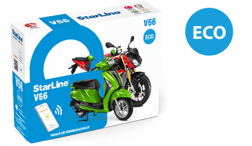 Мотоиммобилайзер StarLine V66 ECO