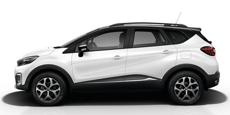 Рейлинги на крышу АПС серые для Renault Kaptur