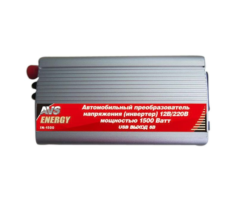 Автомобильный инвертор 12/220V IN-1500W