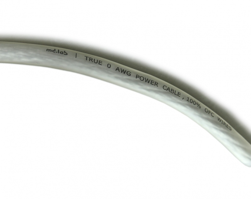 Силовой кабель MD.Lab MDC-PCC-0G Grey (1б-20м)(1м)