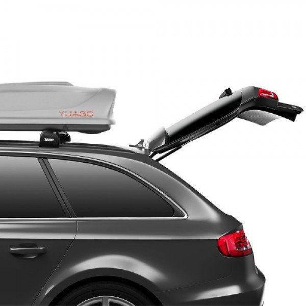 Автобокс Yuago Avatar Серый EURO (460 л.) (186х86х46 см)