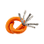 Силовой кабель DL Audio Raven Power Cable 0 Ga Orange (1б-20м) (1м)